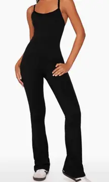 SET active sporty flare jumpsuit