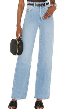 Rolla’s heidi high rise loose straight jeans