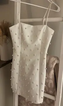 White Nasty Gal Dress Mini