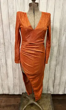 Bae Burnt Orange Dress