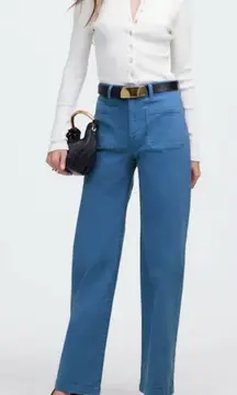 Madewell NWT The Emmett Wide-Leg Pant: Patch Pocket Edition size 29