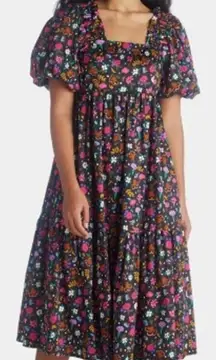 Crosby Molly Dress in Burch Marigold Pattern Sz. M