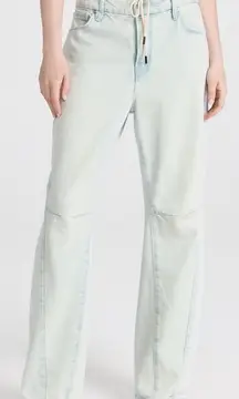 GOOD AMERICAN Good 90s Drawstring Jean