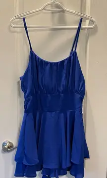 Royal Blue Romper Sz Medium