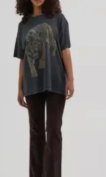 Corduroy boot cut pants 