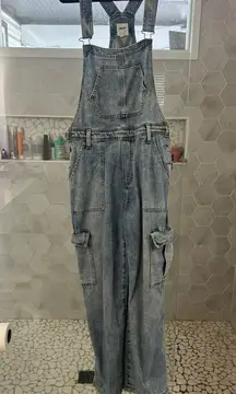 Denim Overalls