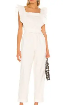 Tularosa Ames Jumpsuit in Ivory Large