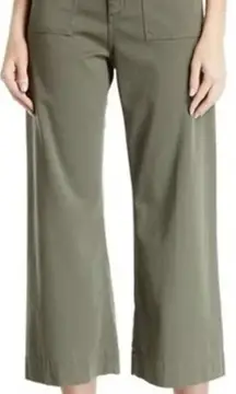 A.L.C. Wide Leg Sailor Pants in Army‎ Green size 0