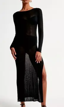 Abercrombie‎ Sheer Long Sleeve Cover Up, Small