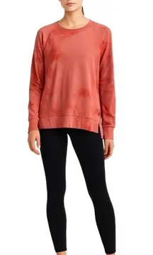 JoyLab Pink Tie-Dye Long Sleeve Pullover Sweatshirt Medium ‘so soft’