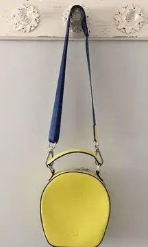 Deux Lux Yellow Annabelle Circle Crossbody Bag Purse