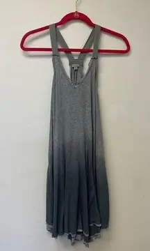 Ecote Grey Ombré Loose Swing Dress