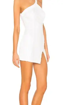 Superdown Cicely White Sequin Mini Dress Sz S