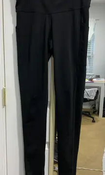 High waisted athletic leggings with pockets