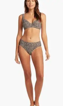 Sea Level NEW Animal Print C- & D-Cup Underwire Bikini top/bottom women’s