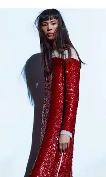 New! Rare Iconic Sequin Collection Holiday Or Special Occasion Dress