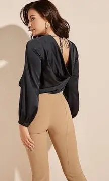 Serene Cowl Back Blouse