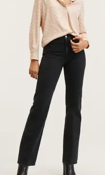 Women’s Mango monogram printed cream button down flowy shirt size 4