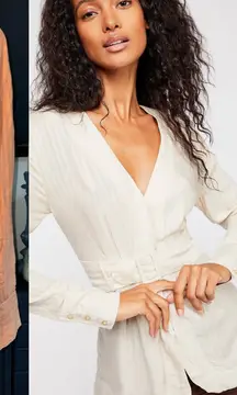 NWT FREE PEOPLE BACK IN THE SPOTLIGHT BELTED TOP  $128 MSRP Size: Xs  Selling in the Rust Color No refunds returns or cancellations