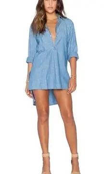 Marc by Marc Jacobs Icon Shirt in Blue Chambray Size XS