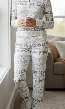 Sonoma Goods For Life 2-pc. Thermal Pajama Top & Pajama Bottoms Set Size XL