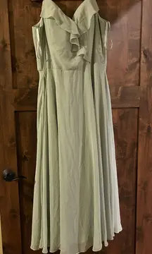 Sage Green Dress