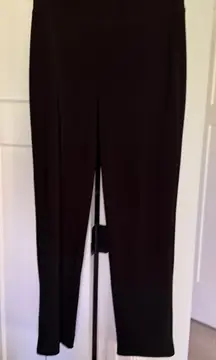 Joseph Ribkoff Black Pull On Stretchy Pants