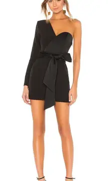 Monsieur Mini Dress in Black