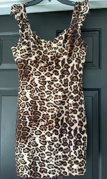 Cheetah Print Dress