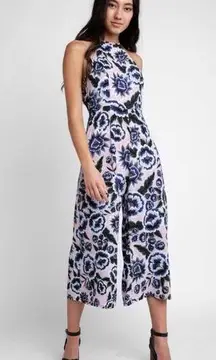 Show Me Your Mumu  Julianna Floral Backless Cropped Jumpsuit