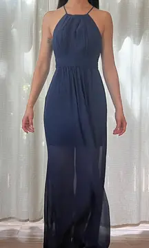 Navy Prom Dress