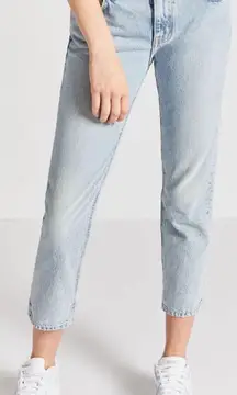 CURRENT ELLIOTT The Cropped Straight Jean