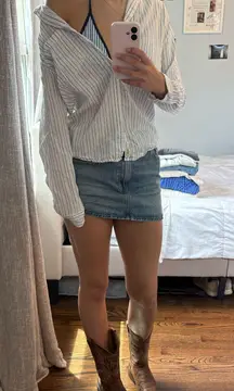 Striped Button Down Shirt