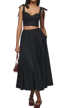 Reformation × Kacey Musgraves Magnolia Tank &
Midi Skirt Set Size 8 NWOT