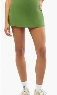 NWT WeWoreWhat Court Green Tennis Skirt with Shorts - S