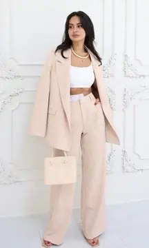 Reyon Blazer & Pants suit set size L