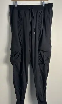 Lululemon Dance Studio Jogger Cargo Pant Mid Rise Black Size S
