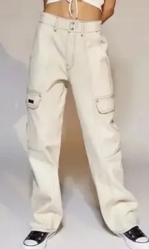 BDG URBAN OUTTFITTERS Cargo skaters canvas denim detailed stitching NEW size 30