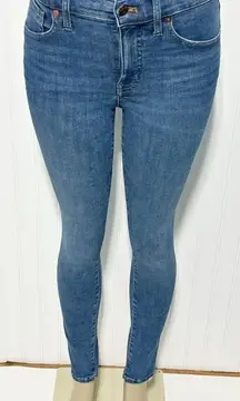 Madewell Women's 9” Mid-Rise Skinny Denim‎ Jeans Pendale Wash Blue 24
