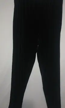 Ronni Nicole 20W Black Velvet Stretch Pants Plus