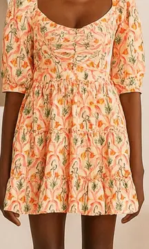 Agua by Agua Bendita Guanabana Botanico Rosa Mini Dress