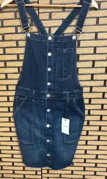 Judy Blue Denim Overall Dress Size Large