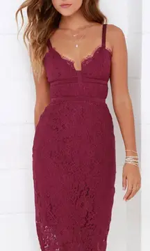 Lace Midi Dress