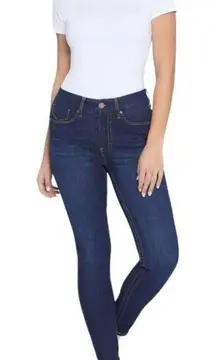 NWT Womens Seven7 Seven 7 Tummyless High Rise Skinny Alaska Rinse Jeans - Sz 16