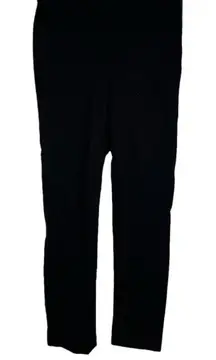 Saks Fifth Avenue Black‎ Mid Rise Straight Leg Pants Size 10