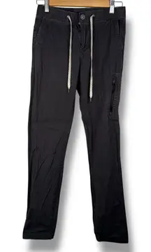 Vuori Womens X-Small Charcoal Cargo Drawstring Jogger Pants Active Casual