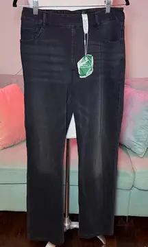 Hale Bob Women's Dark Gray Straight Leg Jeans