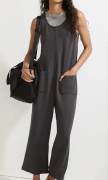 Madewell Superbrushed Pull On Jumpsuit Size XL Gray