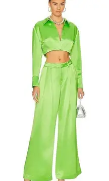 RETROFETE Pauletta Pant In Lime Punch