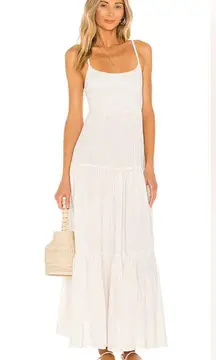 NWT L*SPACE XS Santorini Dress in Cream